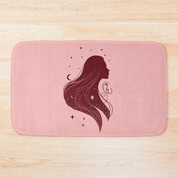Item preview, Starlit Girl – Crimson Glow designed and sold by MaryAura.