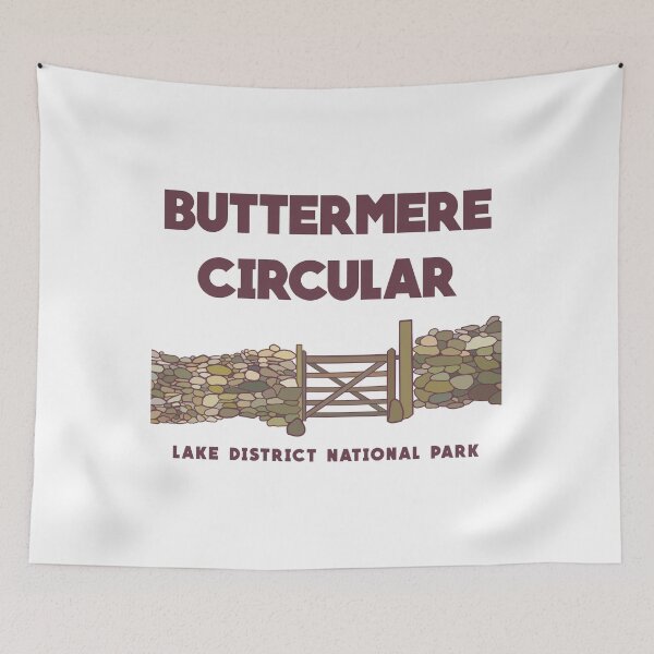 Item preview, Buttermere Circular - Lake District National Park designed and sold by Moritz Schwäble.