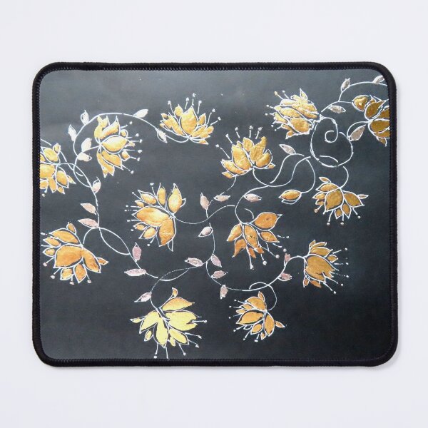 Item preview, Gold Leaf Floral design designed and sold by Gea Austen.