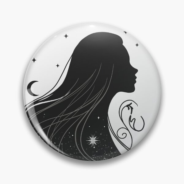 Item preview, Starlit Girl – Silver Glow designed and sold by MaryAura.