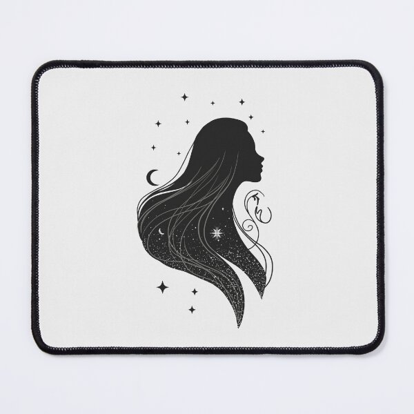 Item preview, Starlit Girl – Silver Glow designed and sold by MaryAura.