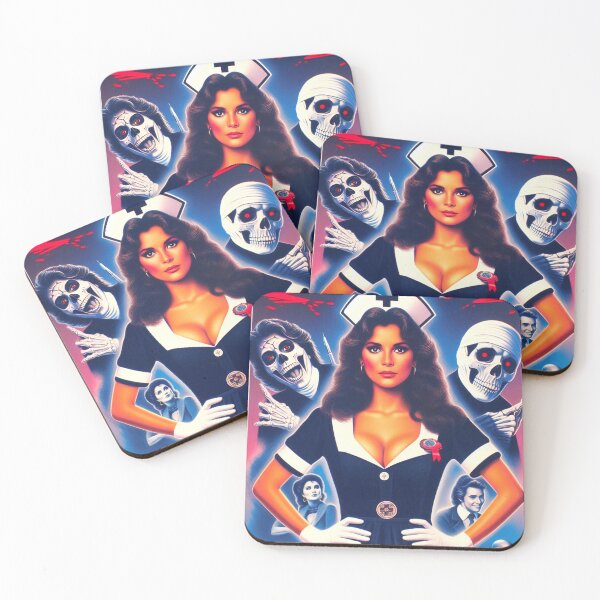Item preview, 80s Retro Horror Girl designed and sold by PulpVintage.