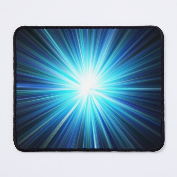 Item preview, Electric Blue Light Burst Abstract Glow designed and sold by Patternair.