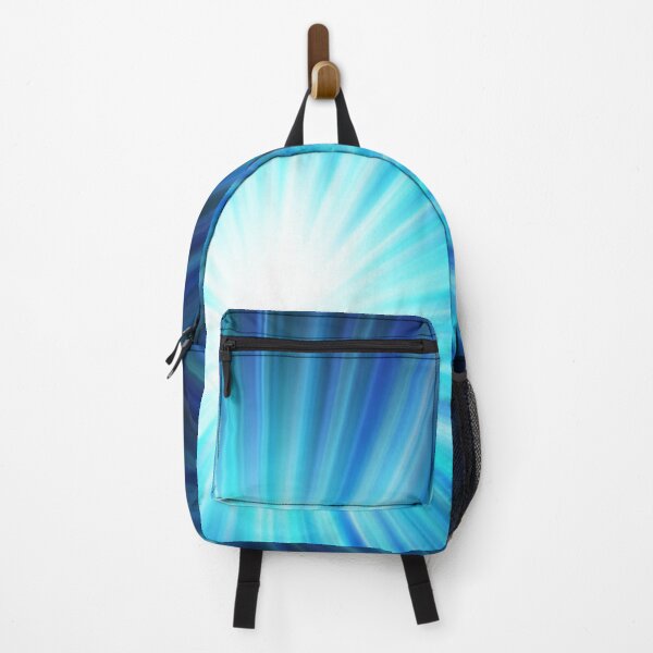 Item preview, Electric Blue Light Burst Abstract Glow designed and sold by Patternair.