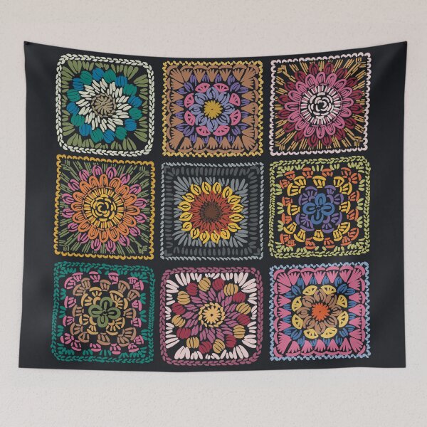 Item preview, In My Handmade Era - Crochet Granny Squares  designed and sold by Kiah Rose Creative.