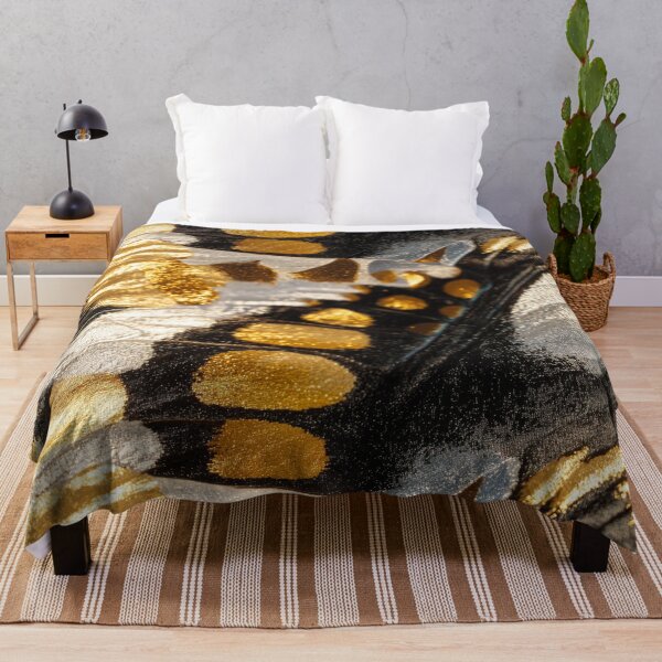 Item preview, Glimpse of Gold Shimmering Butterfly Wings Macro designed and sold by LabMandala.