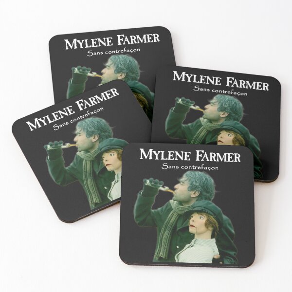 Item preview, Mylene Farmer Sans contrefaçon-1987 designed and sold by MusicVibesTee.