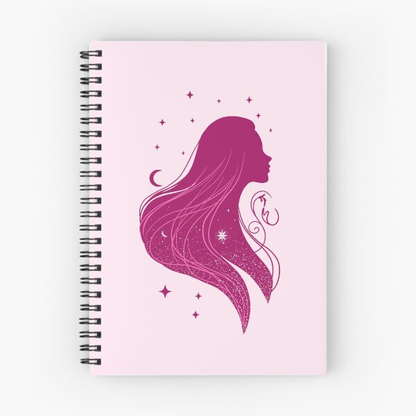 Item preview, Starlit Girl – Pink Glow designed and sold by MaryAura.