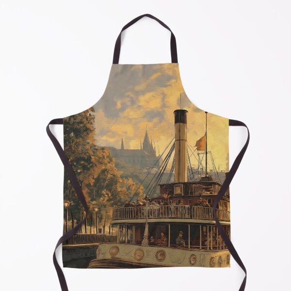 Item preview, Steamboat on the Danube(Donau) River, designed and sold by JanChryzostom.