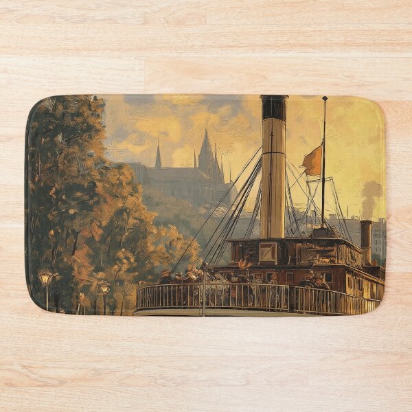 Item preview, Steamboat on the Danube(Donau) River, designed and sold by JanChryzostom.