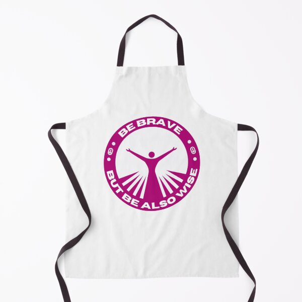 Item preview, Be brave but be also wise, logo-style simple graphics designed and sold by silent-violin.