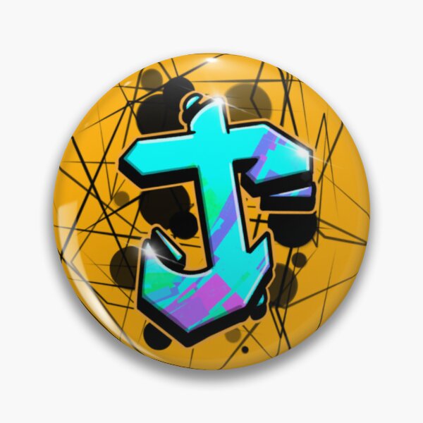 Item preview, Graffiti Letter J designed and sold by AnkersArt.