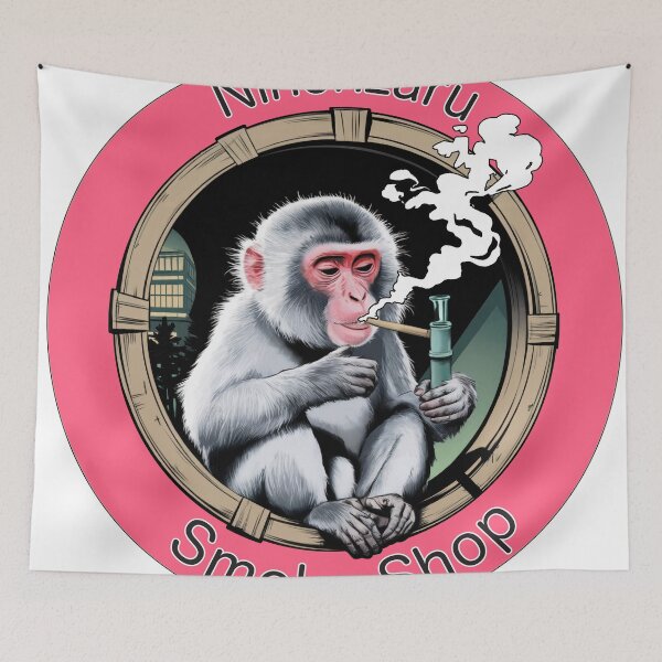 Item preview, Nihonzaru Smoke Shop designed and sold by matteflor.