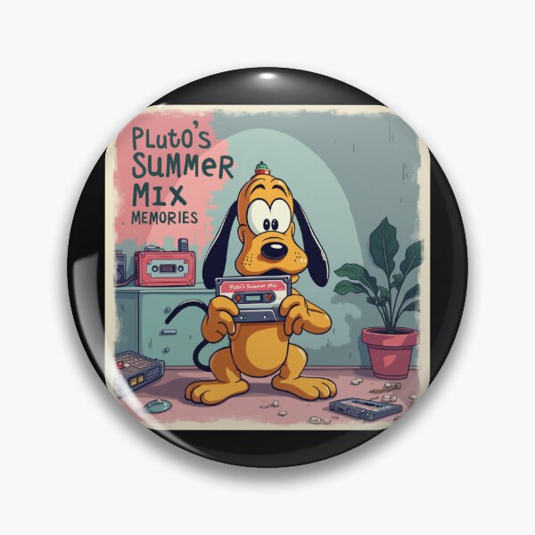 Item preview, Pluto & the Vintage Record Shop designed and sold by UnicornDreamers.