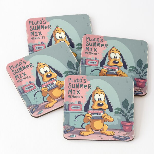 Item preview, Pluto & the Vintage Record Shop designed and sold by UnicornDreamers.
