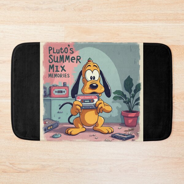 Item preview, Pluto & the Vintage Record Shop designed and sold by UnicornDreamers.