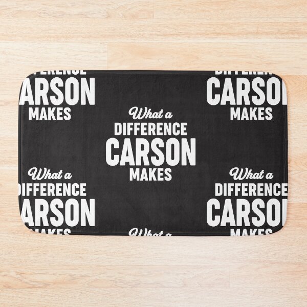 Item preview, What a Difference Carson makes - Name Carson designed and sold by cidolopez.