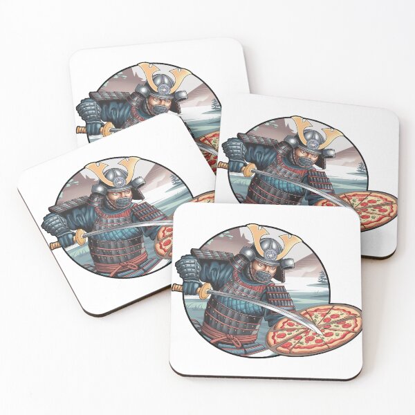 Item preview, Round Samurai  Pizza (ピザ) Japansee 2 designed and sold by matteflor.