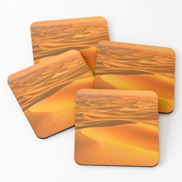 Item preview, Desert Sand Dunes at Sunrise designed and sold by PhoceaWallpaper.