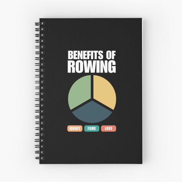 Item preview, Funny Benefits Of Rowing Ironic designed and sold by StrideSuccess.