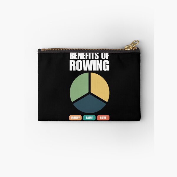 Item preview, Funny Benefits Of Rowing Ironic designed and sold by StrideSuccess.