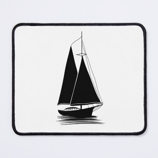 Item preview, Silhouette Sailboat designed and sold by daphsam.