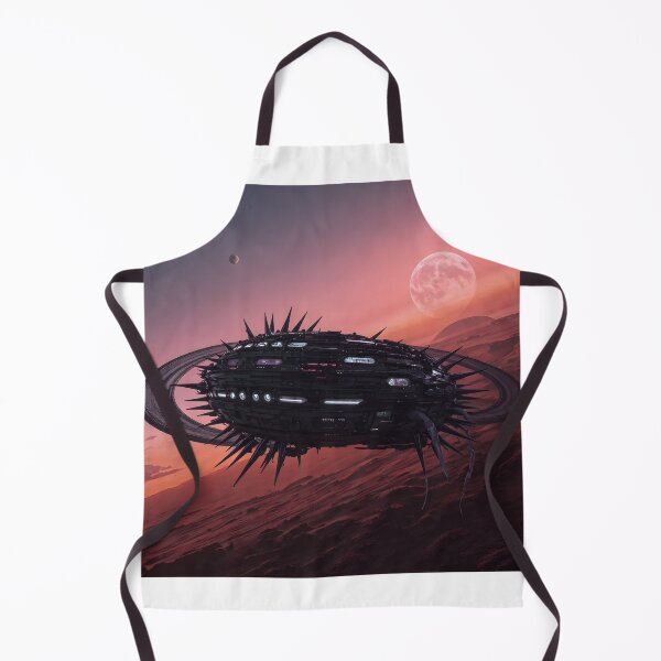 Item preview, nave espacial surrealista extraña designed and sold by szbotond.