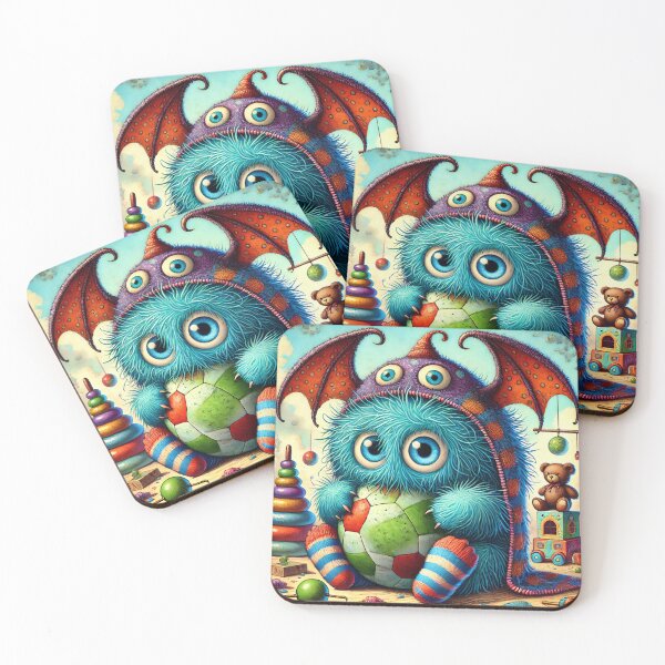 Item preview, Little Soccer Monster designed and sold by Maryanne Chisholm Art & Apparel.