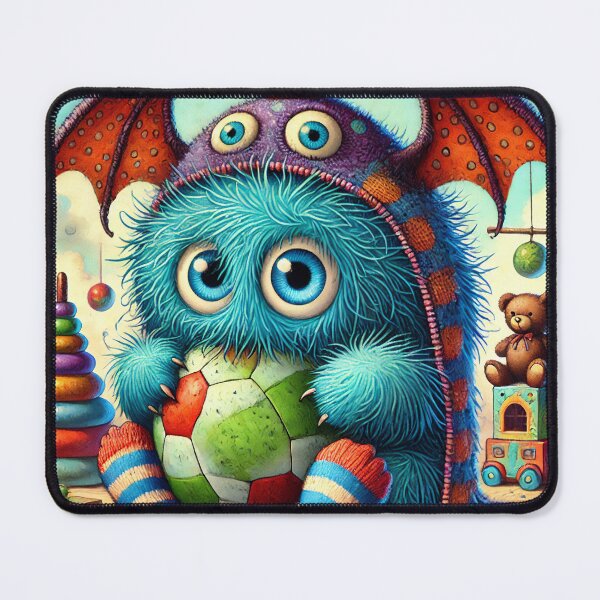 Item preview, Little Soccer Monster designed and sold by Maryanne Chisholm Art & Apparel.