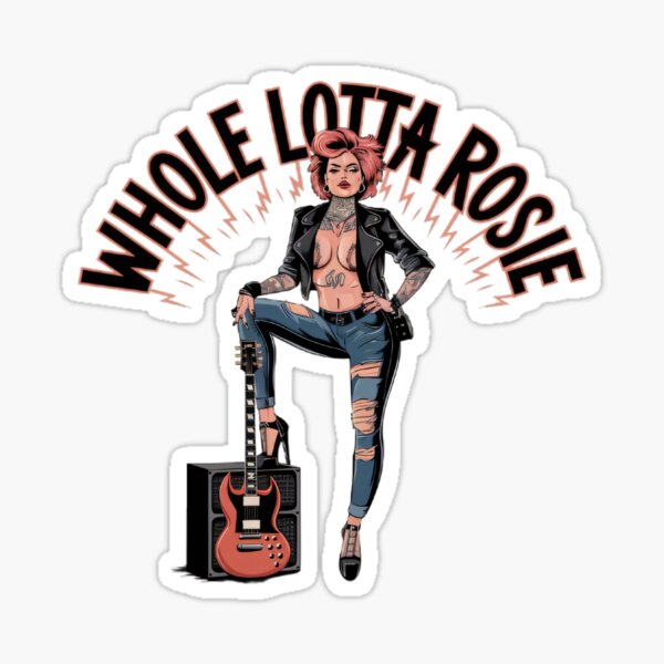 Item preview,  Whole Lotta Rosie designed and sold by BugiDesignArt.