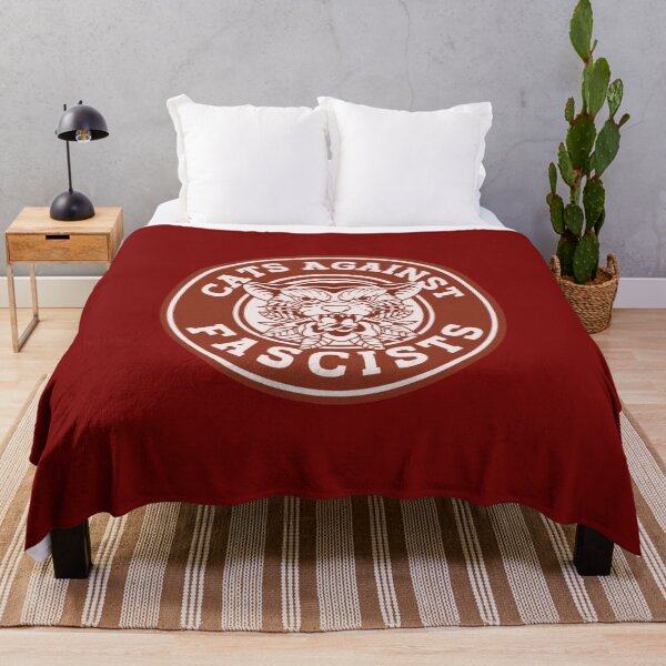 Item preview, always antifascist | Protest AntiTrump AntiElon Home Decor Accessories | designed and sold by Two Otters Co.