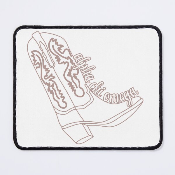 Item preview, Alpha Chi Omega | Yeehaw Cowgirl Boot designed and sold by sororitysistersco.