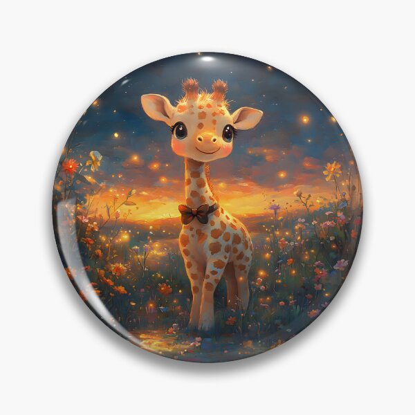 Item preview, Enchanted Prancing Giraffe designed and sold by AI-Only Creations.