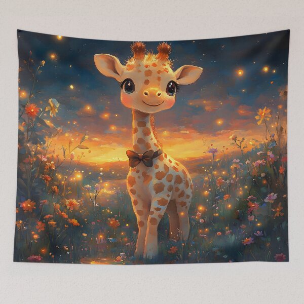 Item preview, Enchanted Prancing Giraffe designed and sold by AI-Only Creations.