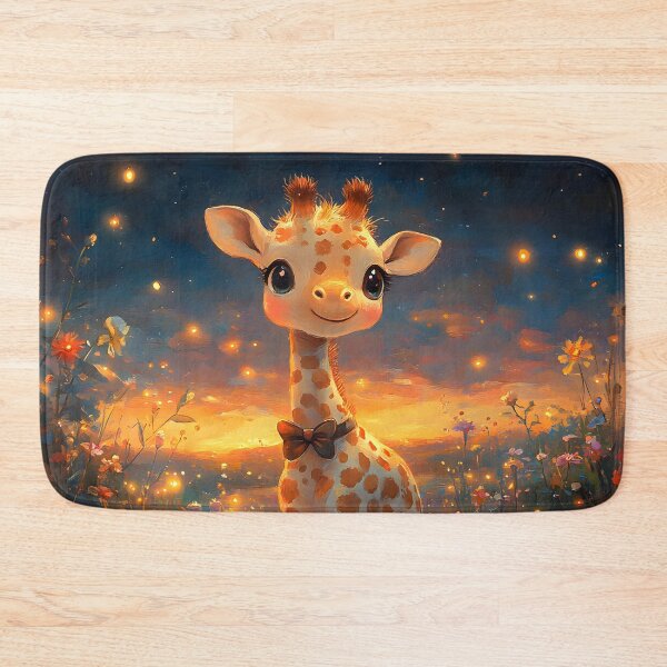 Item preview, Enchanted Prancing Giraffe designed and sold by AI-Only Creations.