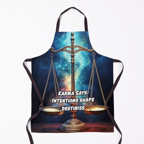 Item preview, Karma Says: "Intentions shape destinies." designed and sold by Unwind-Art-Work.