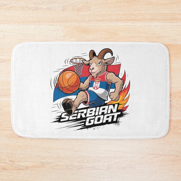 Item preview, Serbian Basketball Goat designed and sold by BugiDesignArt.