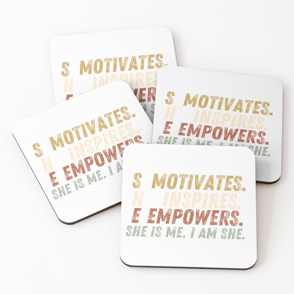 Item preview, She Motivates Inspires Empowers She is Me Entrepreneur designed and sold by Auchi_Verse.