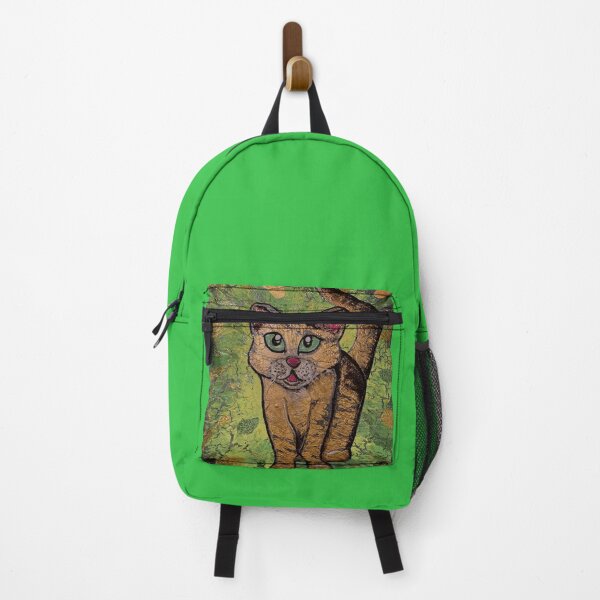 Item preview, Lily Golden Bengal Cat Green Eyes Day designed and sold by PGKINART.