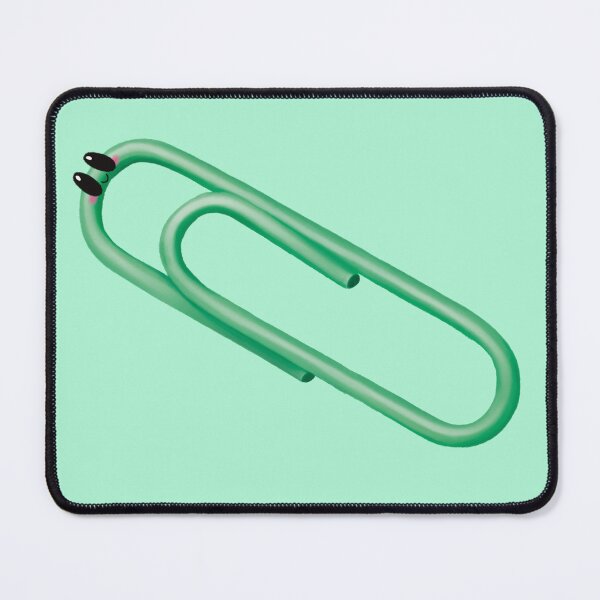 Item preview, Cute Green Paper Clip - Stationery Office Art Supplies designed and sold by Designs By Amber.