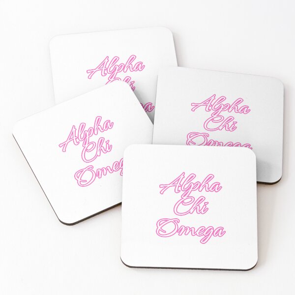 Item preview, Alpha Chi Omega Pink Letters designed and sold by sororitysistersco.