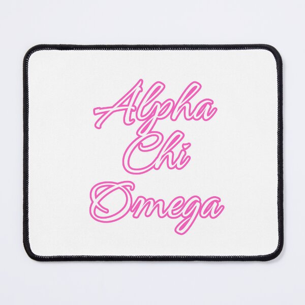 Item preview, Alpha Chi Omega Pink Letters designed and sold by sororitysistersco.