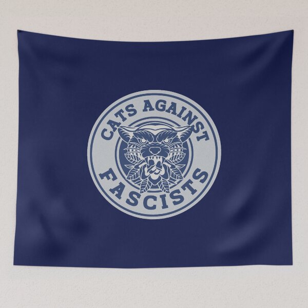 Item preview, always antifascist | Protest AntiTrump AntiElon Home Decor Accessories | designed and sold by Two Otters Co.
