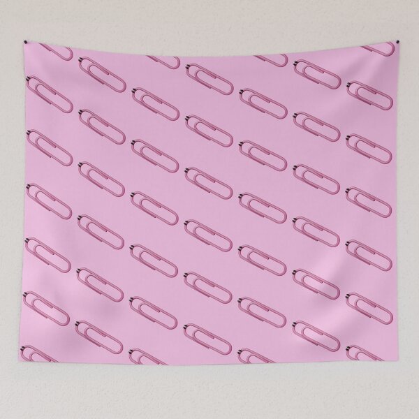 Item preview, Cute Pink Paper Clip - Stationery Office Art Supplies designed and sold by Glittery-Amber.