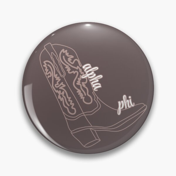 Item preview, Alpha Phi | Yeehaw Cowgirl Boot designed and sold by sororitysistersco.