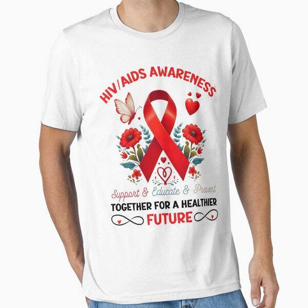 Item preview, HIV/AIDS Awareness, Together for a Healthier  Future, Support & Educate & Prevent designed and sold by Art Corner  Unique.