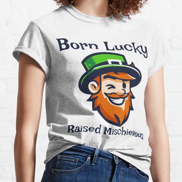 Item preview, St Patrick's Day - Born Lucky designed and sold by CosmicTornado.