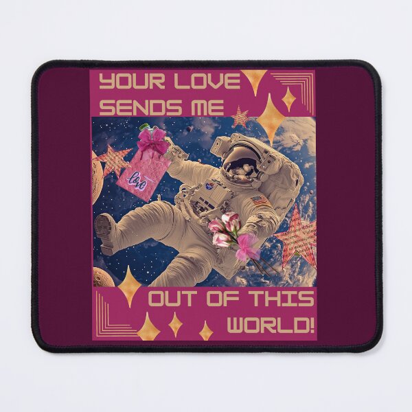 Item preview, Astronaut Love Out of This World designed and sold by Molly's Gone Mad .