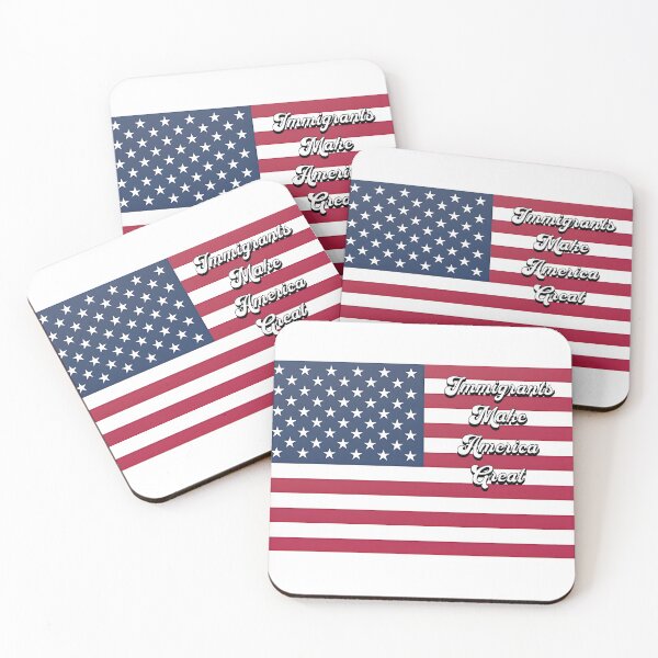 Item preview, Immigrants Make America Great designed and sold by Bubbly Beach Babe.