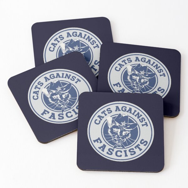 Item preview, always antifascist | Protest AntiTrump AntiElon Home Decor Accessories | designed and sold by Two Otters Co.